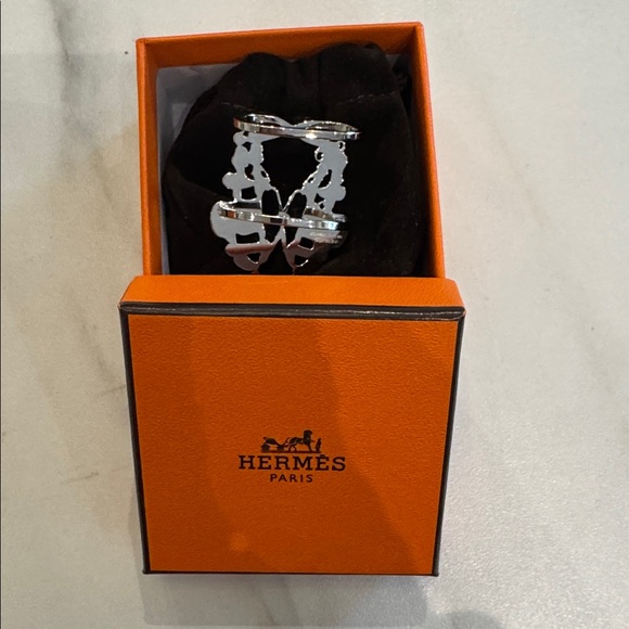 Hermès scarf ring - Picture 2 of 2